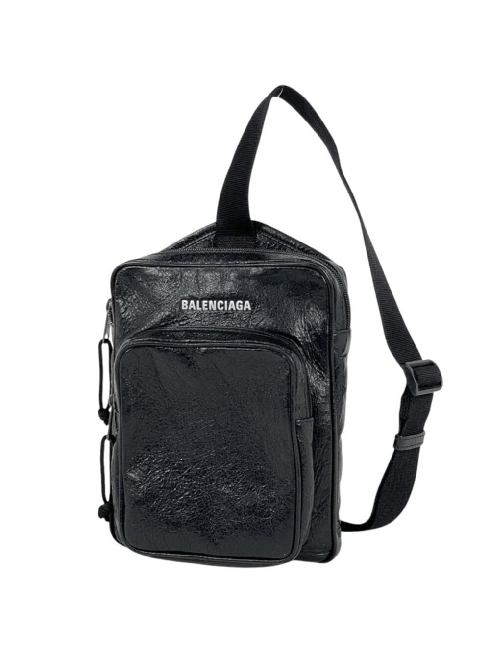 Balenciaga Belt Bag Explorer Leather Black